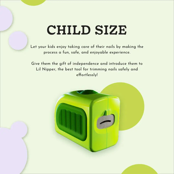 The POD Kid Safe One-Handed Adaptive Electric Nail Clipper