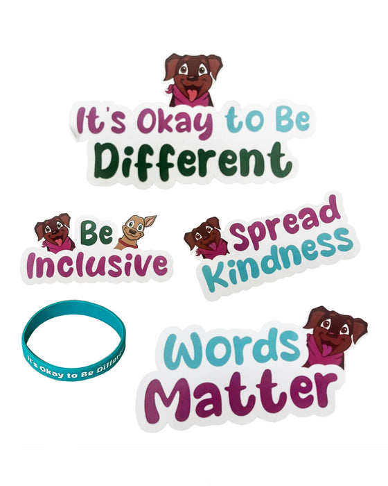 Adventures of Roxy Stickers & Wristband