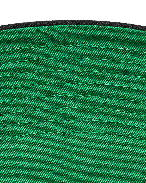 Amplife® Black & Black Flat Bill Snapback Underbill