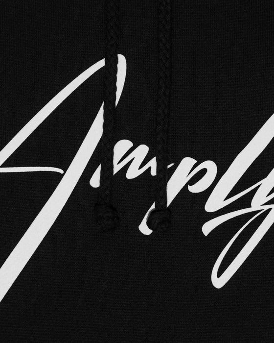 Amplife® Signature Black Hoodie Detail