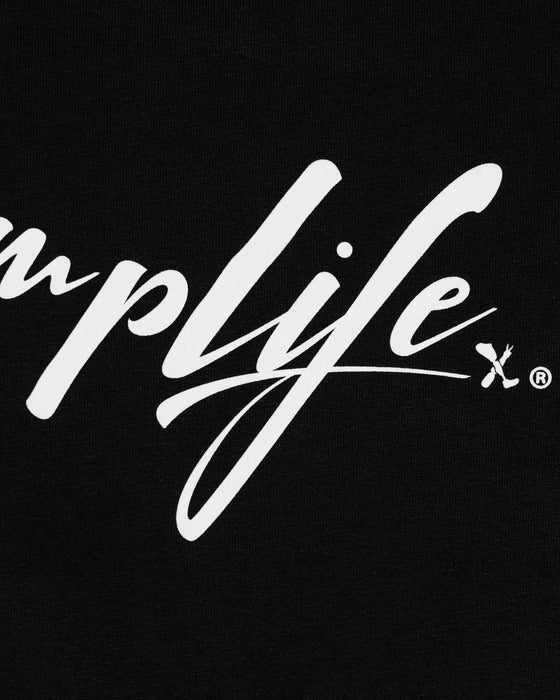 Amplife® Signature Black T-Shirt Detail