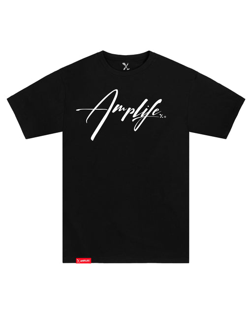 Amplife® Signature Black T-Shirt Front
