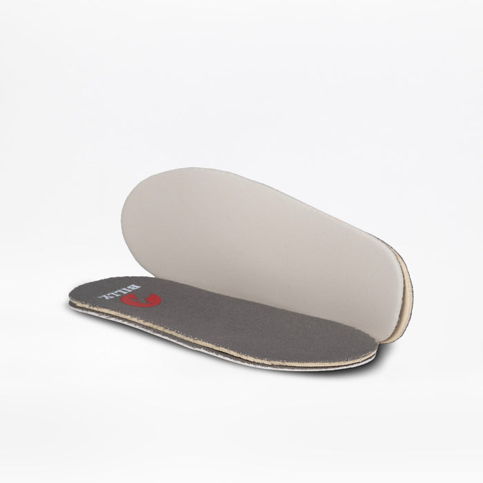 Dark Grey BILLY Classic D|R II High insoles on a white background