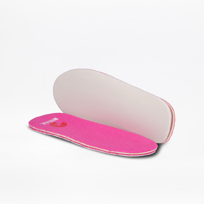 Fuchsia Snake BILLY Classic D|R II High insoles on a white background