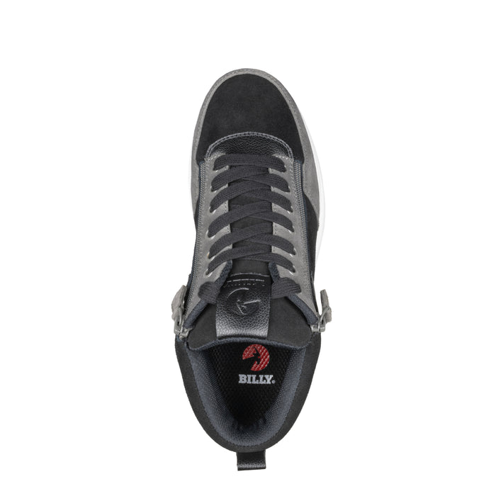 Men's Black/Charcoal/Black BILLY Comfort DZ High top on a white background