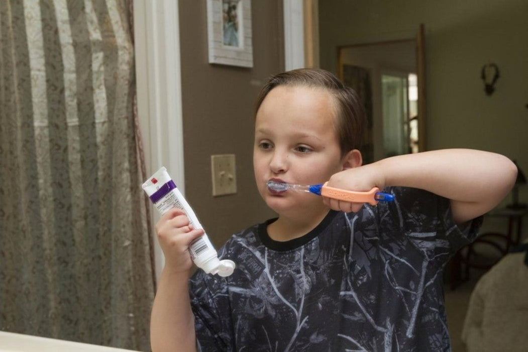 EaZyHold Orange Grip Aid 2 Pack (Medium with Small Holes)