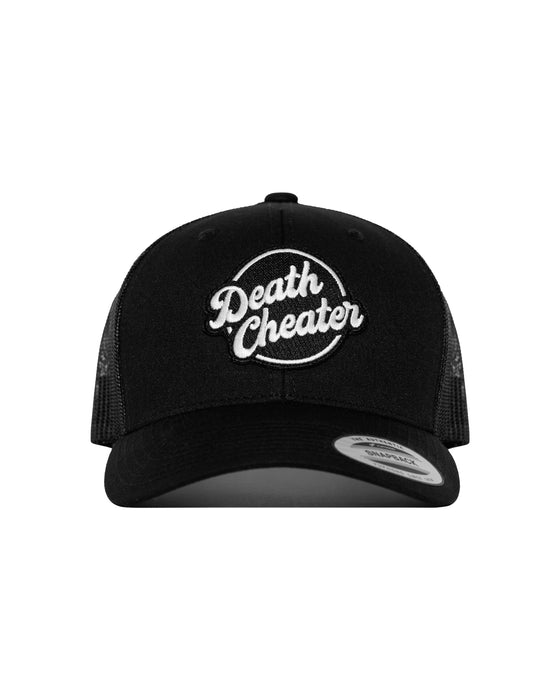 Death Cheater Halo Patch Black Curved Bill Snapback