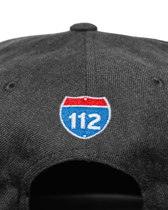 Death Cheater Halo Patch Grey Flat Bill Snapback