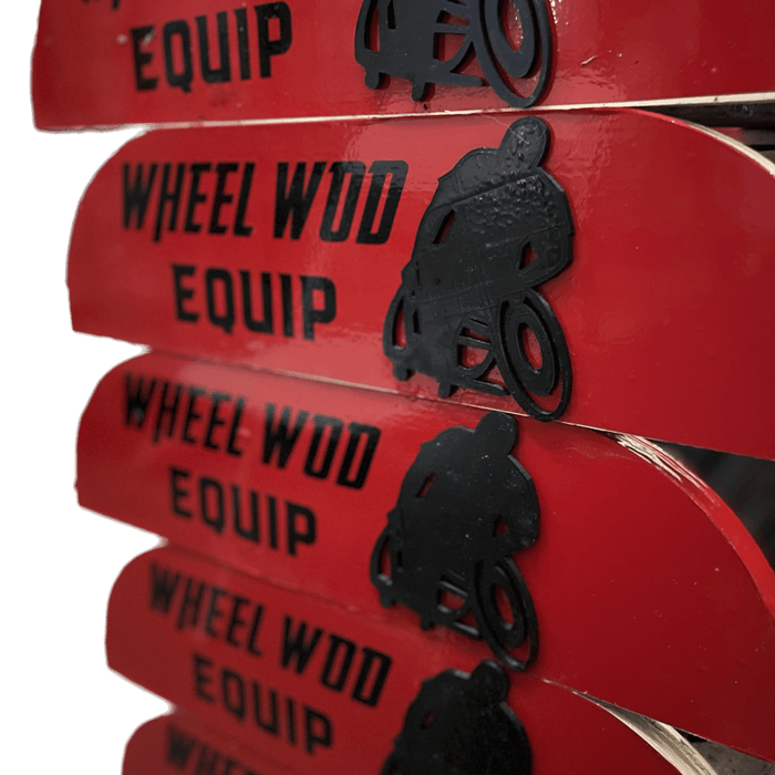 Detail of Equip Products H Bracket on a white background.