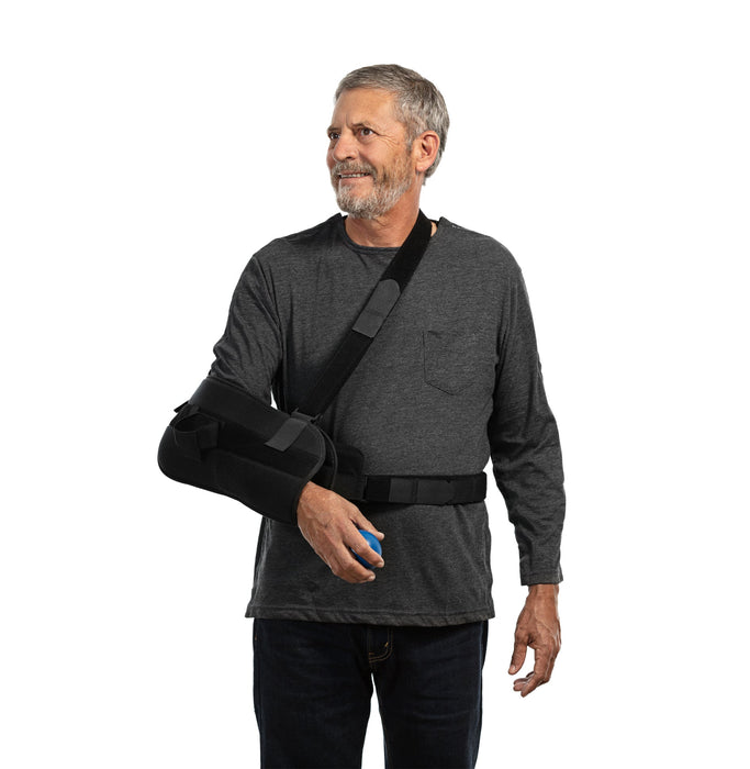 MAI We Care Men's Tear Away Post-Surgery Adaptive Long Sleeve T-Shirt