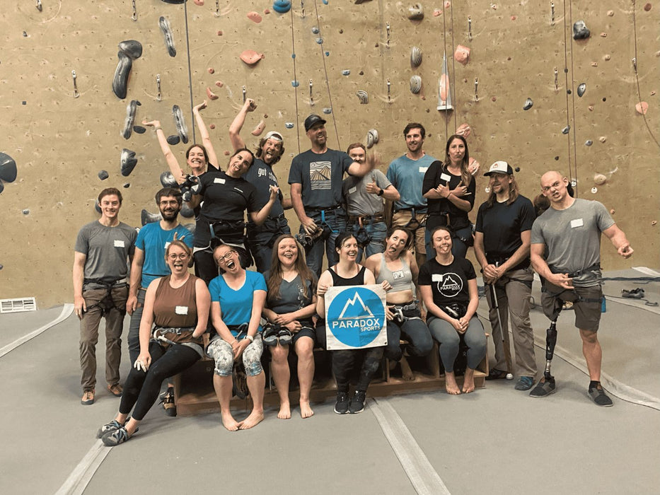 Group of Paradox Sports climbers.