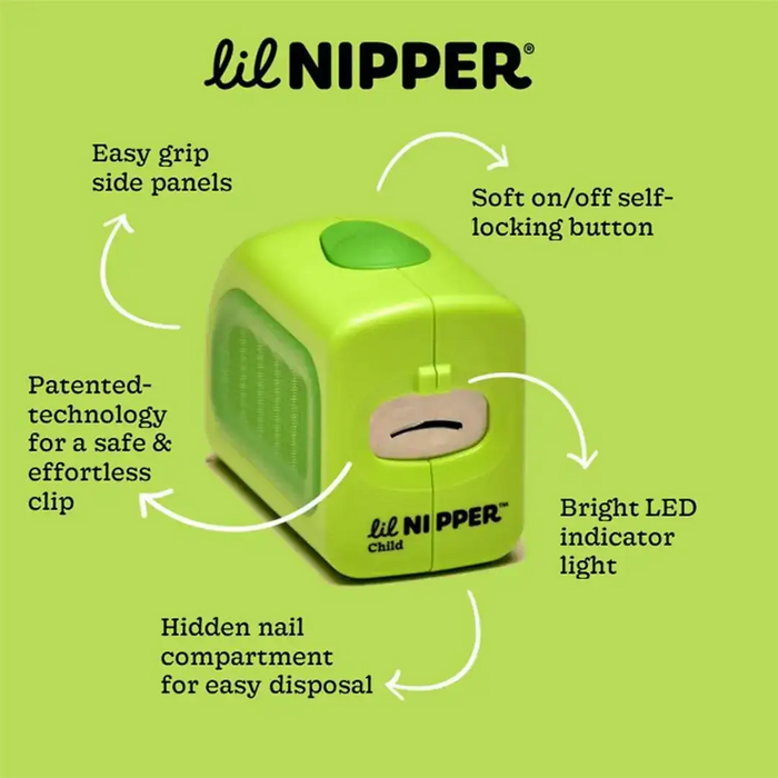 Lil Nipper Kid Safe Adaptive Electric Nail Clippers