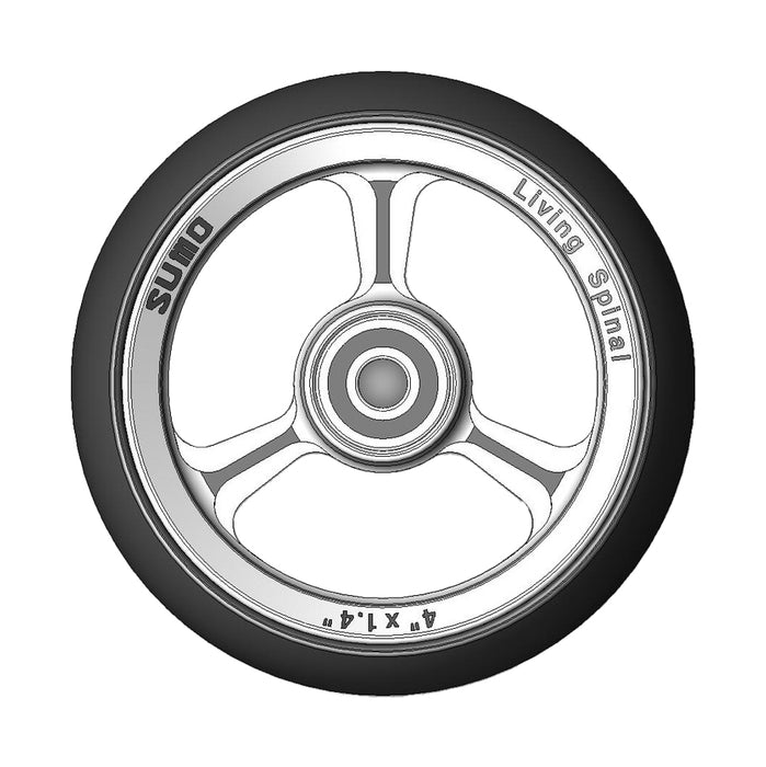 SUMO Soft-Roll Wheelchair Caster Wheels (pair)