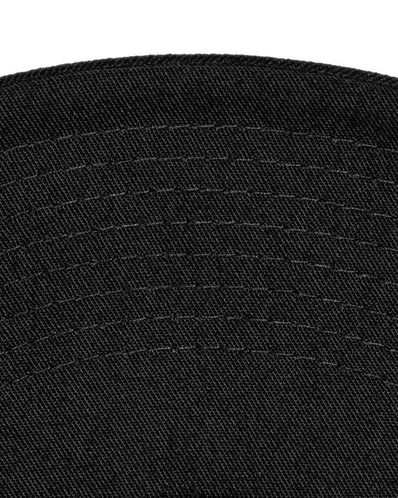 AMPLIFE LOGO PVC PATCH BLACK FLEXFIT FLAT BILL FITTED - HATS - AMPLIFE™