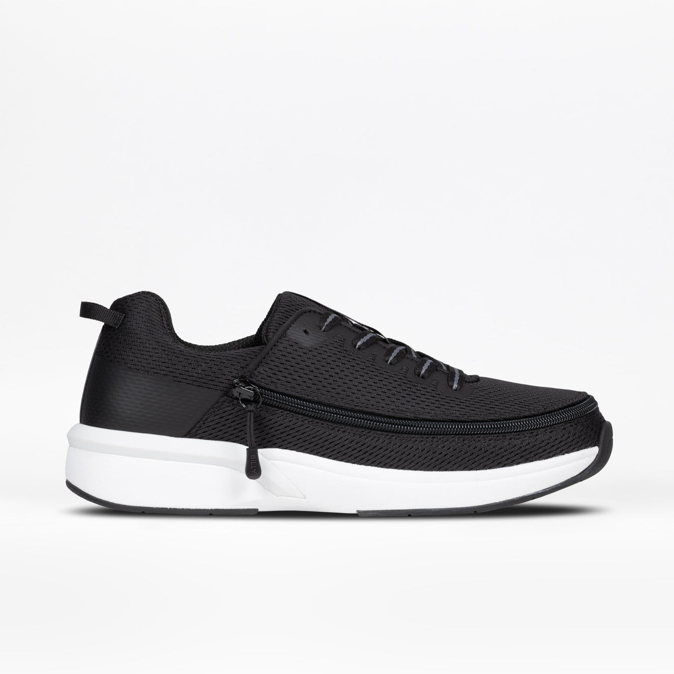 Zipper Opening Low Top Shoes