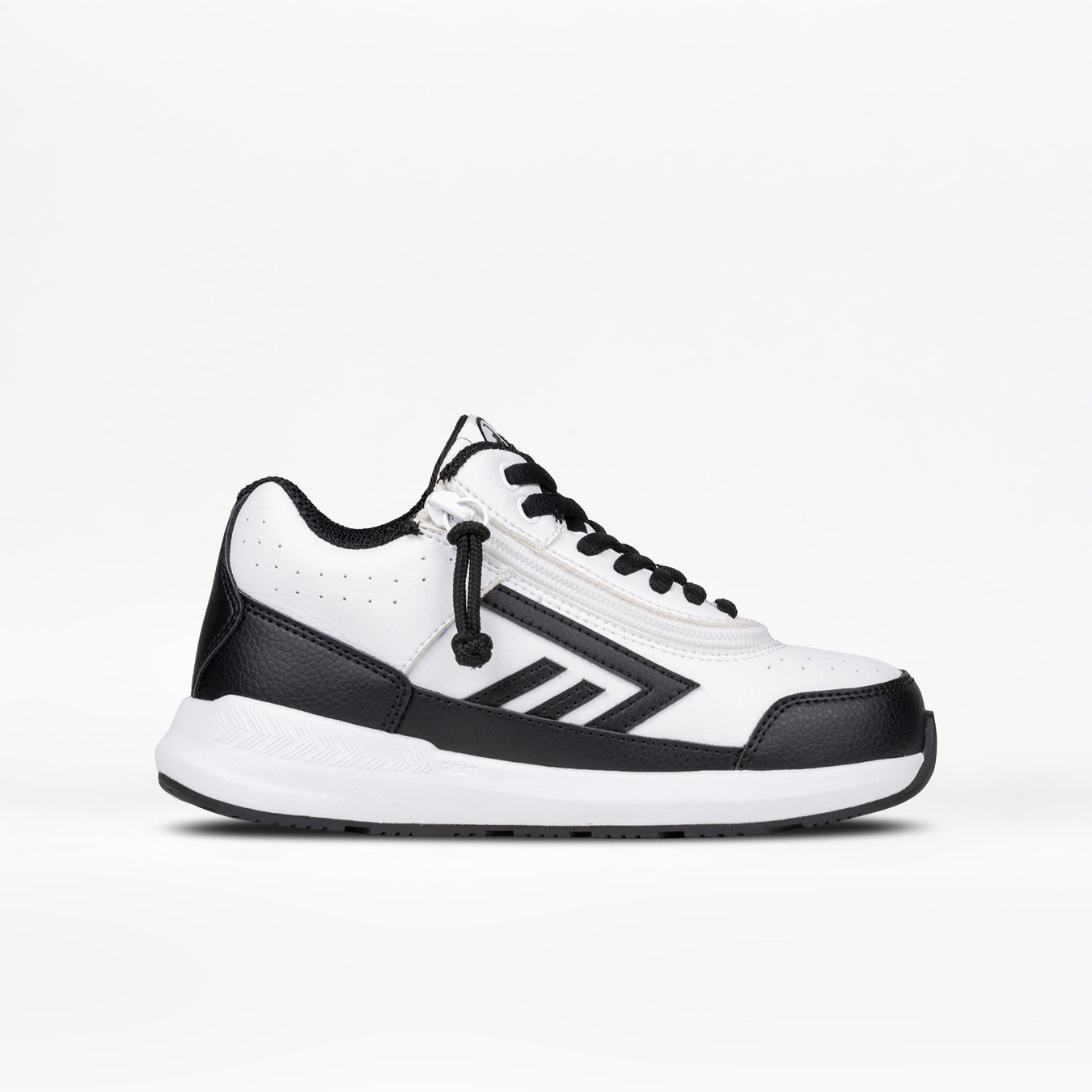 Zipper Opening Mid Top Shoes