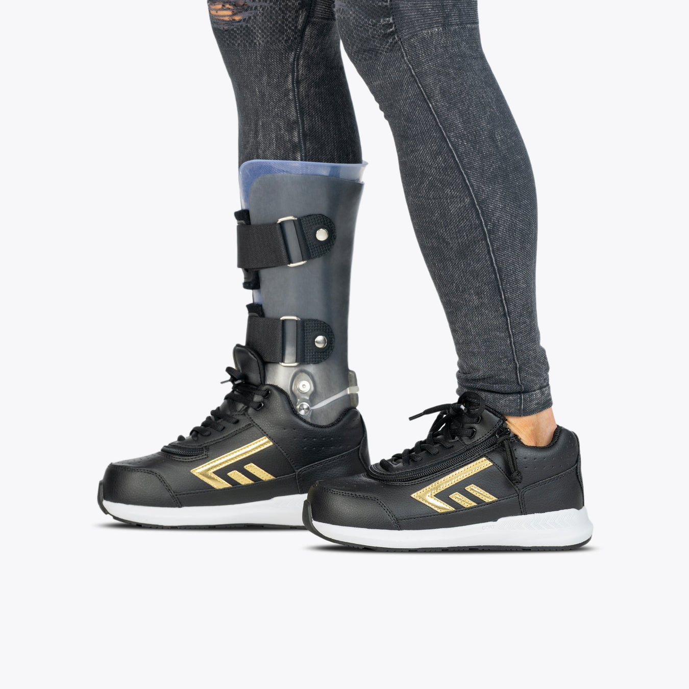 AFO Friendly Mid Top Shoes