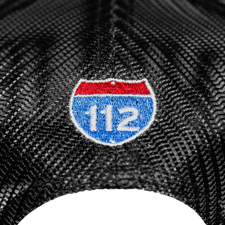 112 INNERSTRENGTH LOGO EMBROIDERY ON TRUCKER HAT