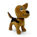 Maliboo dog plush front right on a white background