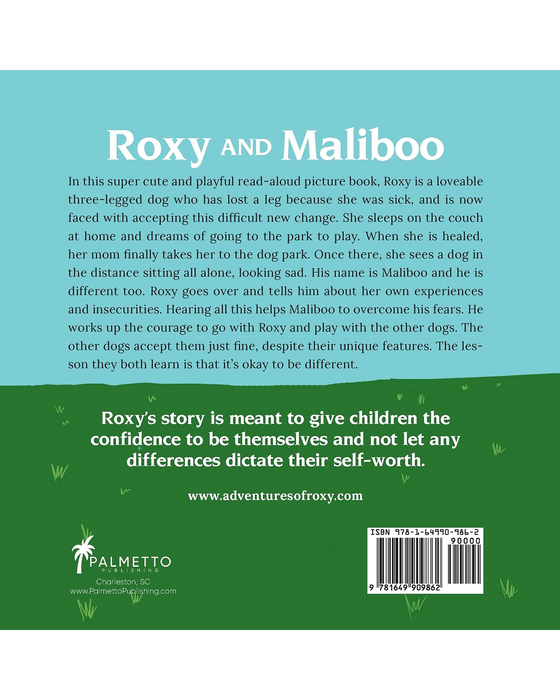 Roxy and Maliboo: It’s Okay to Be Different (Adventures of Roxy) + Roxy Plush Bundle