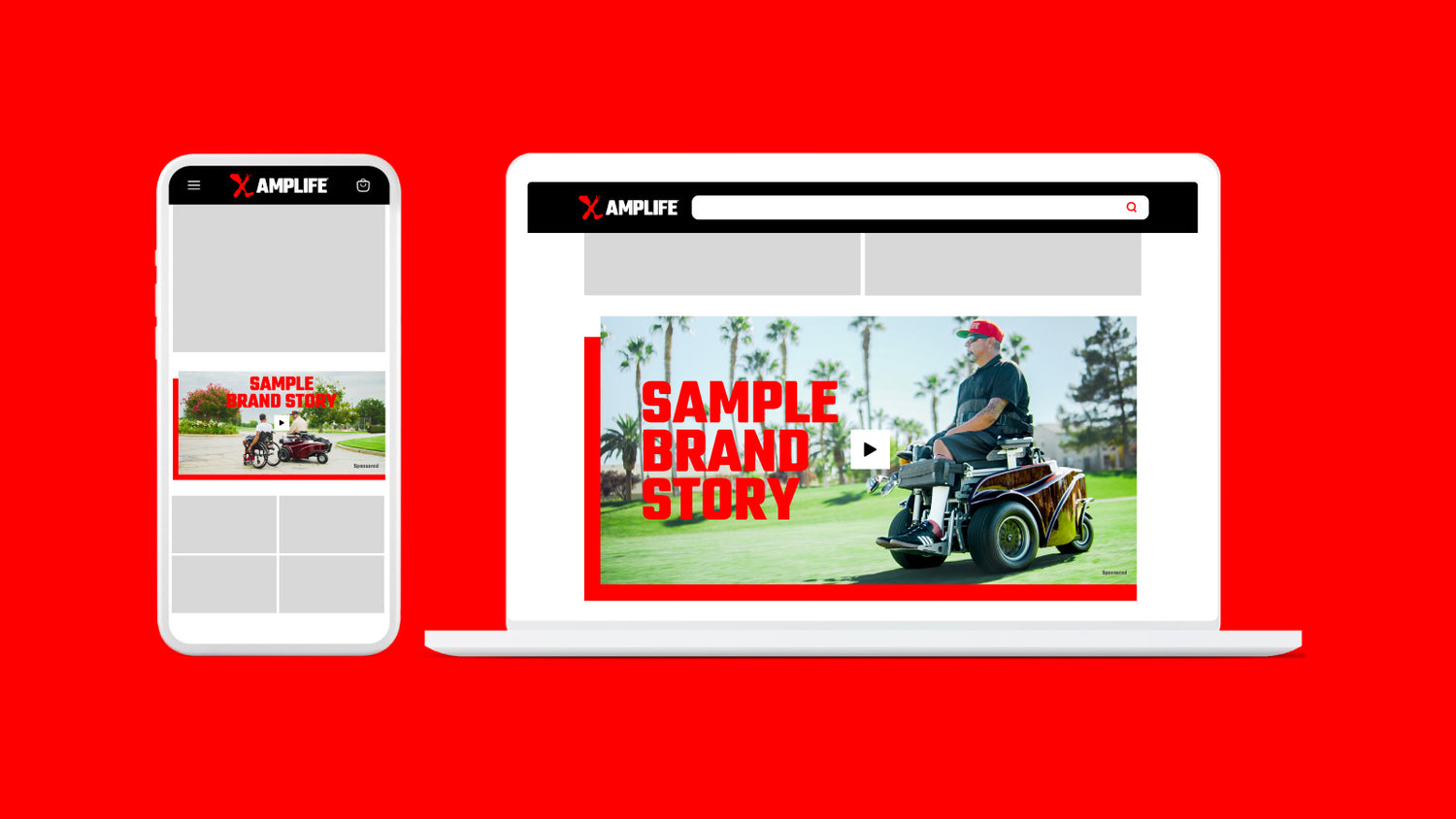 AMPLIFE ADVERTISING SPONSORED SHOPPABLE IMAGE EXAMPLE ON DESKTOP AND MOBILE