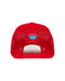 Amplife® Red & White Curved Bill Trucker Snapback Back