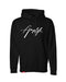 Amplife® Signature Black Hoodie Front