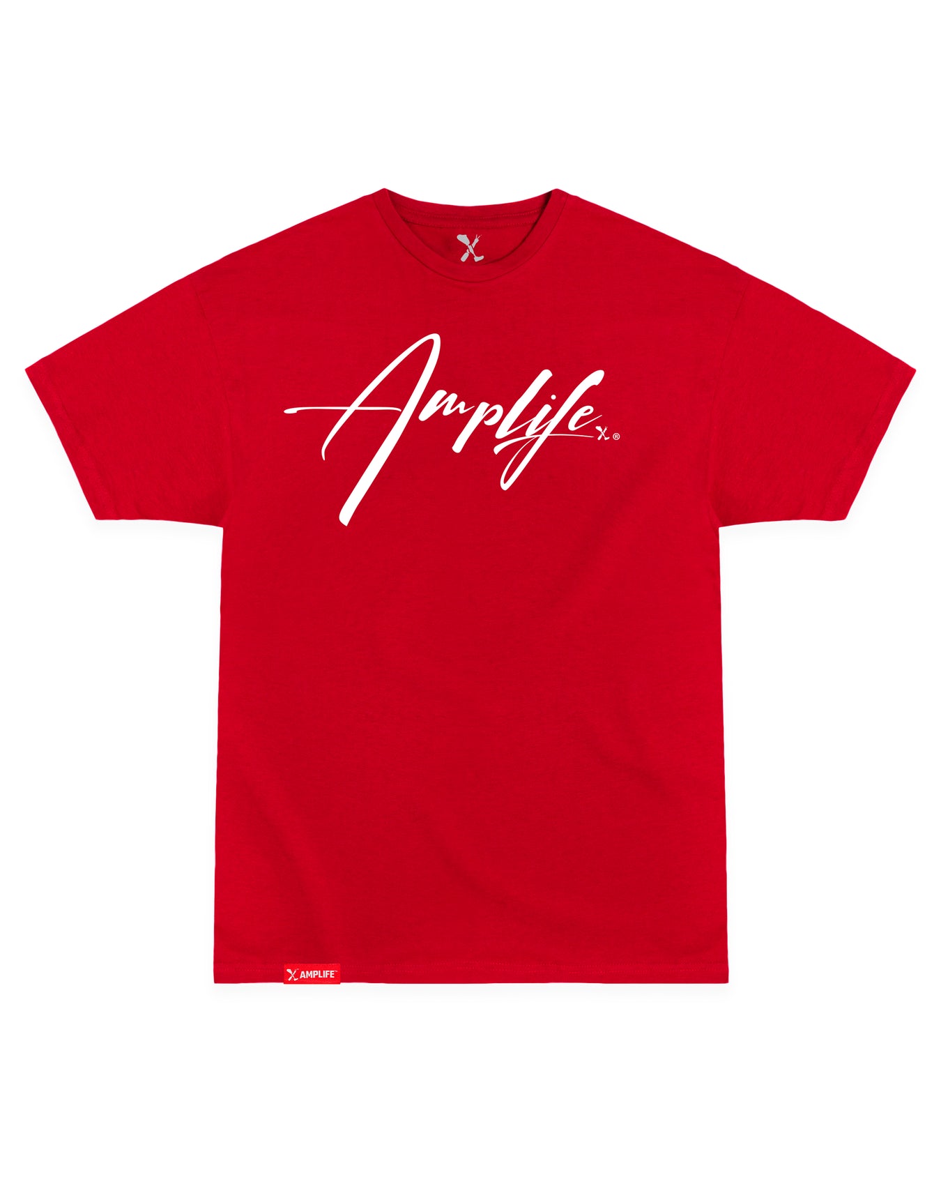 Amplife® Signature Red T-Shirt Front