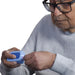 Adult using Lil Nipper adaptive nail clipper by ClipDifferent
