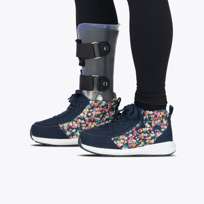 Navy Floral BILLY Goat Classic High