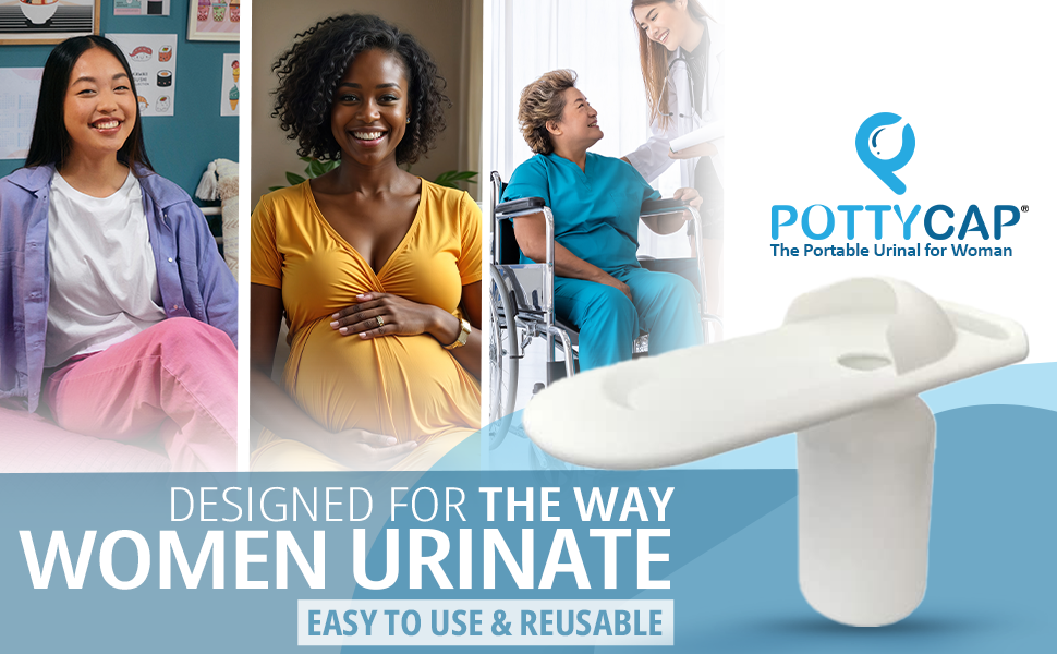 PottyCap Portable Women's Urinal