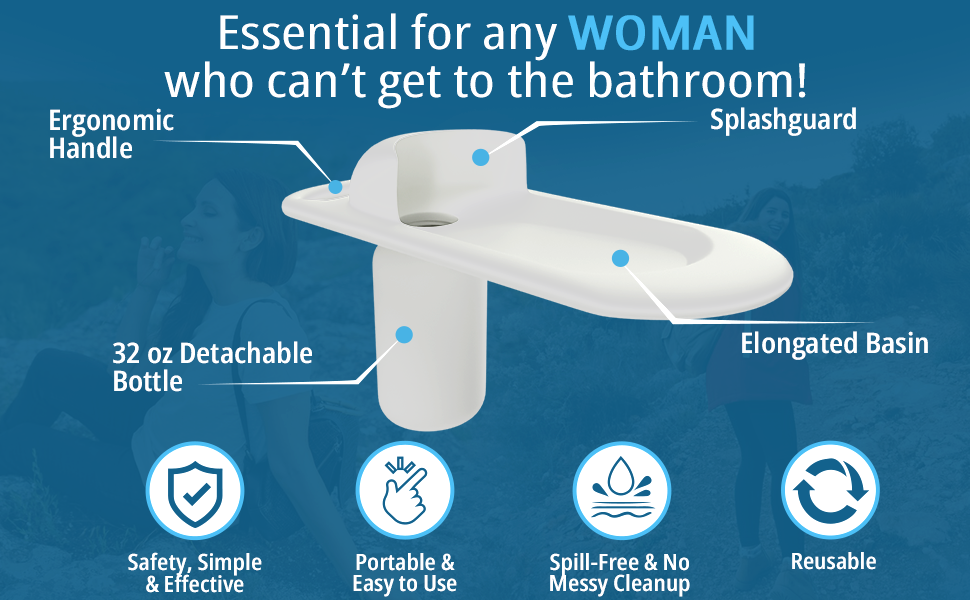 PottyCap Portable Women's Urinal