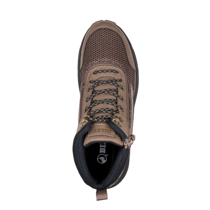 Men's Taupe BILLY Inclusion Trail Boot top on a white background