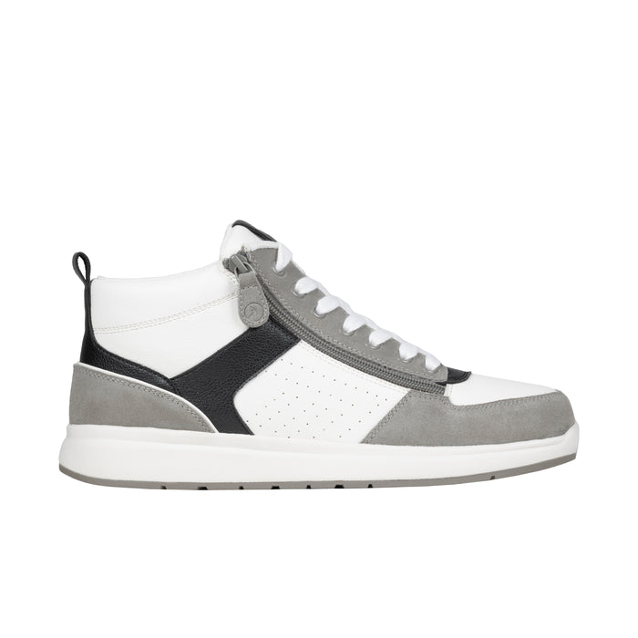 Men's White/Grey/Black BILLY Comfort DZ High on a white background