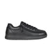 Men's Black to the Floor Leather BILLY Comfort Plush on a white background