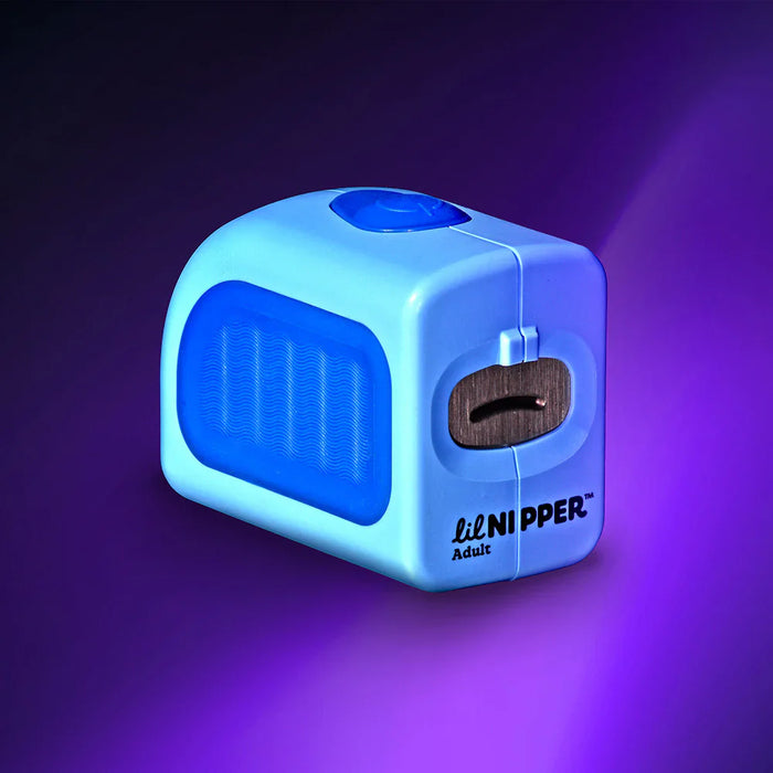 Lil Nipper adult blue front view by ClipDifferent