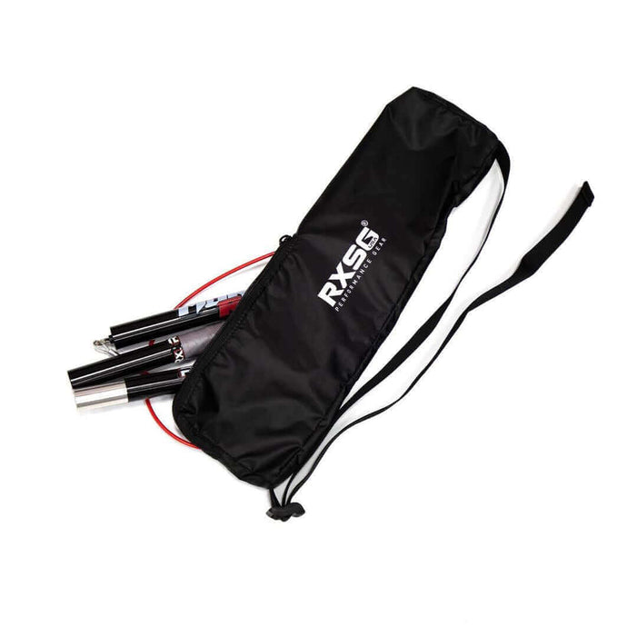 Equip Products Mono Rope in the travel bag on a white background.