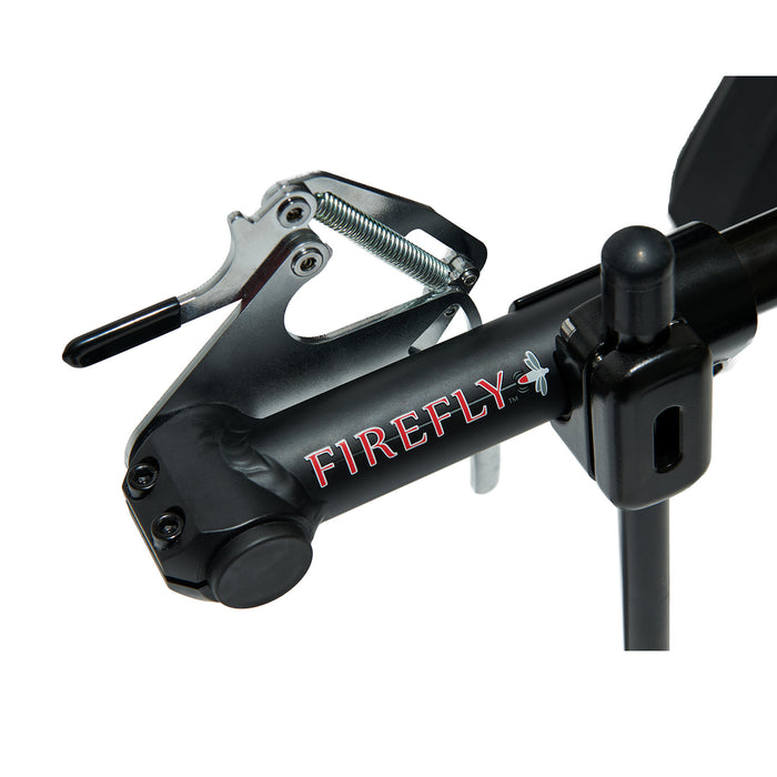 Coupler detail of Rio Mobility Firefly 2.5 Electric Scooter Wheelchair Attachment.