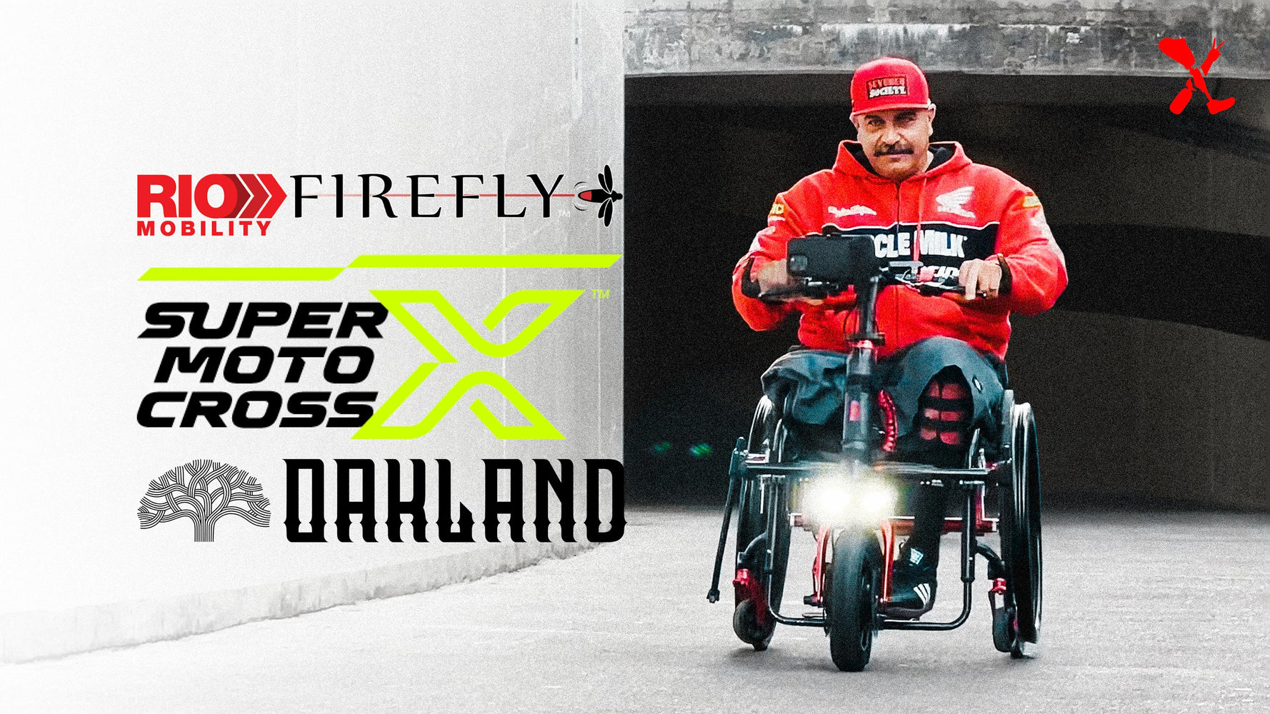 RIO MOBILITY FIREFLY 2.5 AT 2023 OAKLAND SUPERCROSS