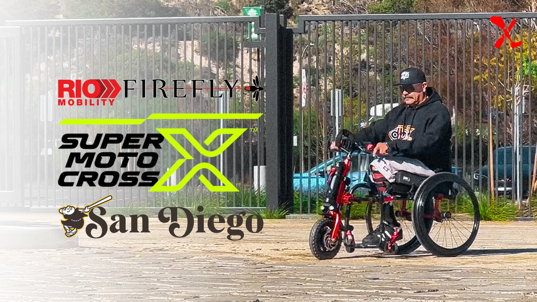RIO MOBILITY FIREFLY 2.5 AT 2023 SAN DIEGO SUPERCROSS