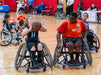 GLASA Athletes playing in a wheelchair basketball game
