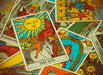 Tarot oracle reading cards and space by Alesandra Folks, Stay Aligned