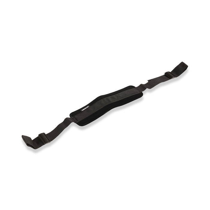 Black strap on a white background