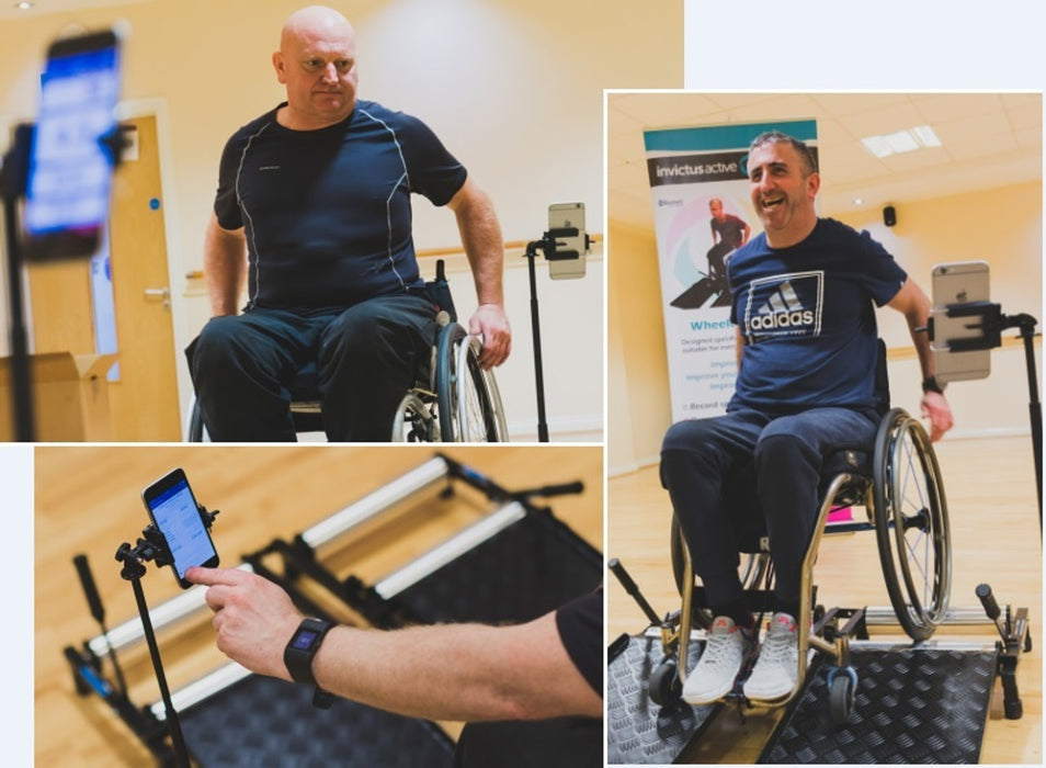 The Invictus Active Wheelchair Training Roller