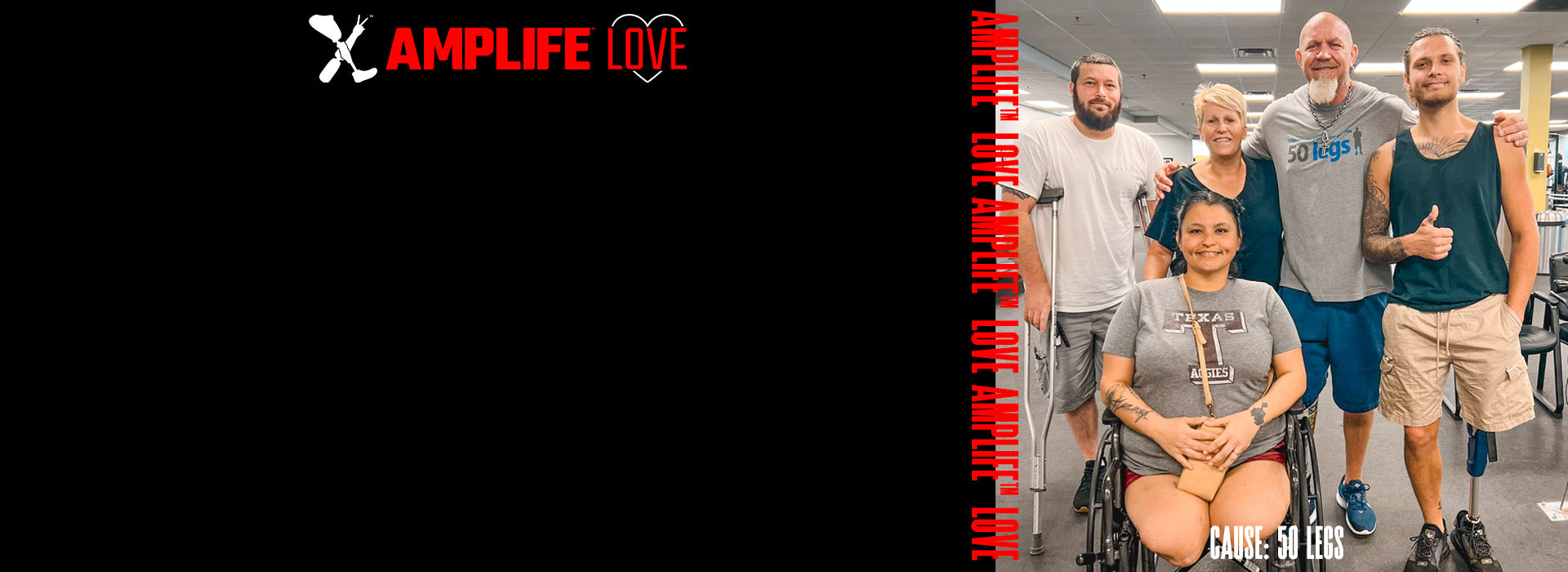 AMPLIFE LOVE CAUSE 50 LEGS