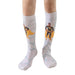 Lairos Mighty Steps Kids' AFO Socks worn on model on a white background
