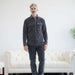 MagnaReady Adaptive Blackened Pearl Corduroy Shirt with Magnetic Closures and Pockets - fashion view