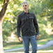MagnaReady Adaptive Blackened Pearl Corduroy Shirt with Magnetic Closures and Pockets - jacket detail