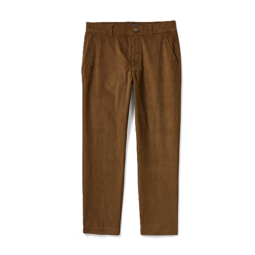 MagnaReady Adaptive Brown Fine Wale Corduroy Magnetic Fly Elastic Waist Pant - lifestyle shot