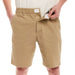 MagnaReady Adaptive Easy-Care Chino Twill Short with Magnetic Closures in Khaki - front view